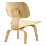 Zephyr Wood Lounge Chair in Natural