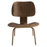 Zephyr Wood Lounge Chair in Walnut