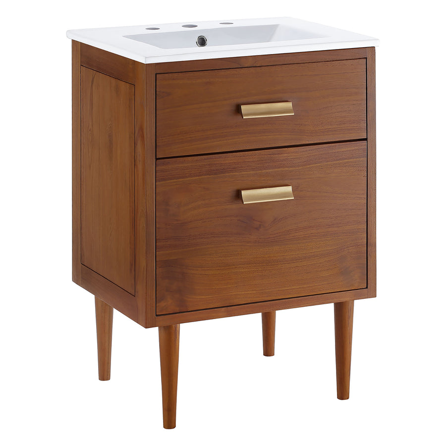 Arbor 24" Bathroom Vanity in Natural White