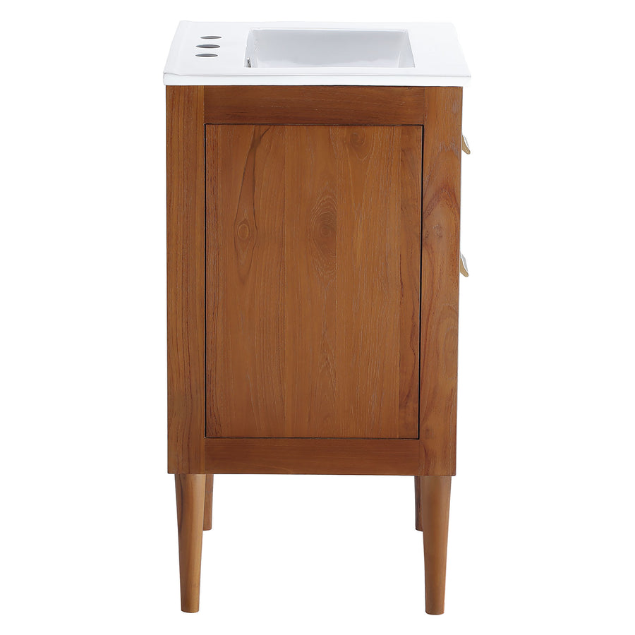 Arbor 24" Bathroom Vanity in Natural White