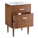 Arbor 24" Bathroom Vanity in Natural White