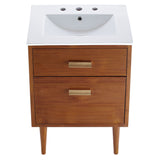 Arbor 24" Bathroom Vanity in Natural White