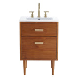 Arbor 24" Bathroom Vanity in Natural White