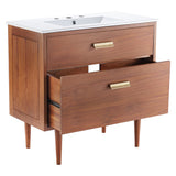 Arbor 36" Bathroom Vanity in Natural White