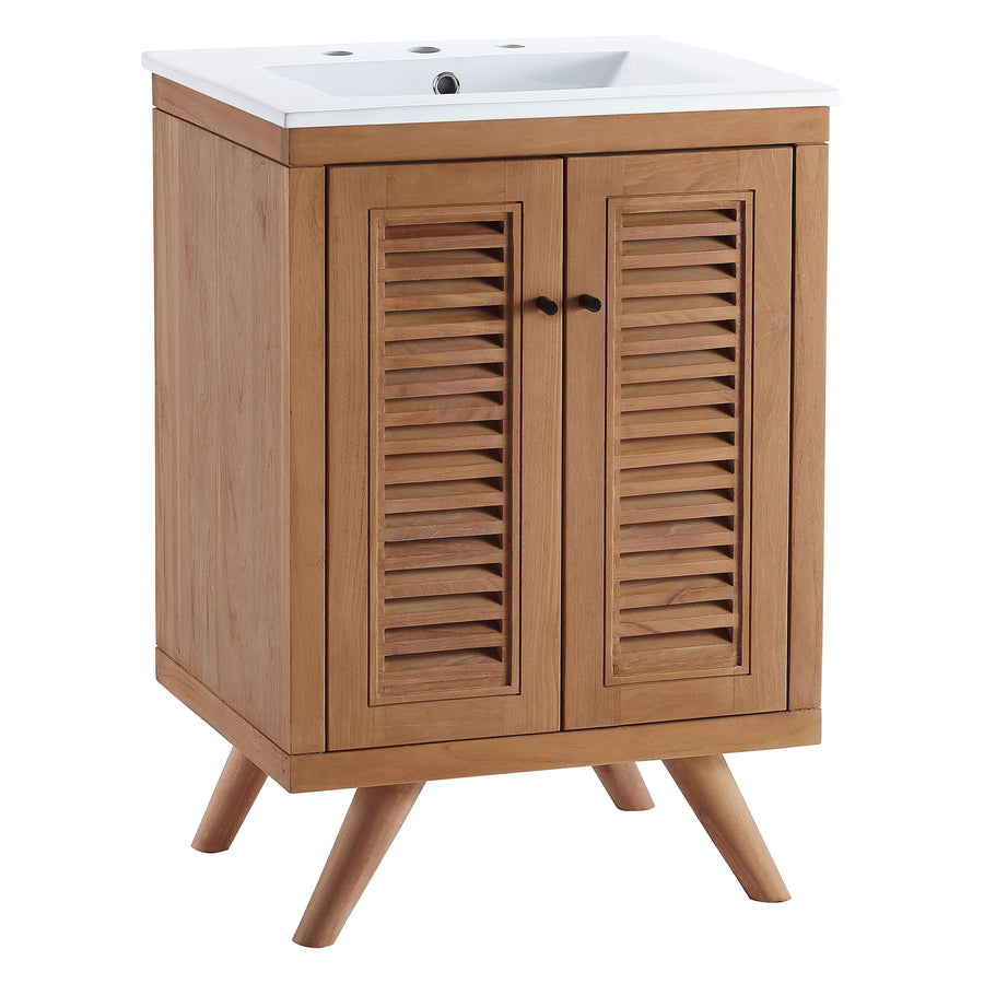 Veranda 24" Bathroom Vanity in Natural White