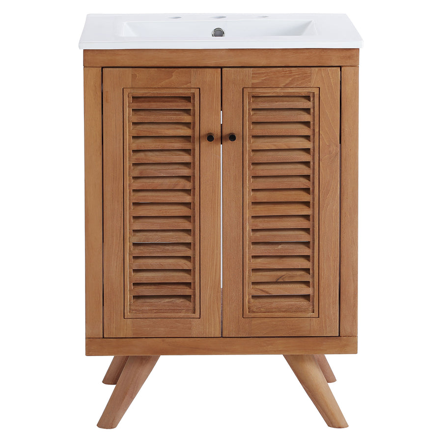 Veranda 24" Bathroom Vanity in Natural White