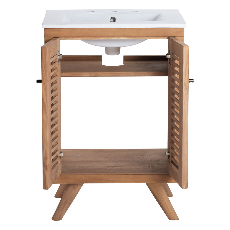 Veranda 24" Bathroom Vanity in Natural White