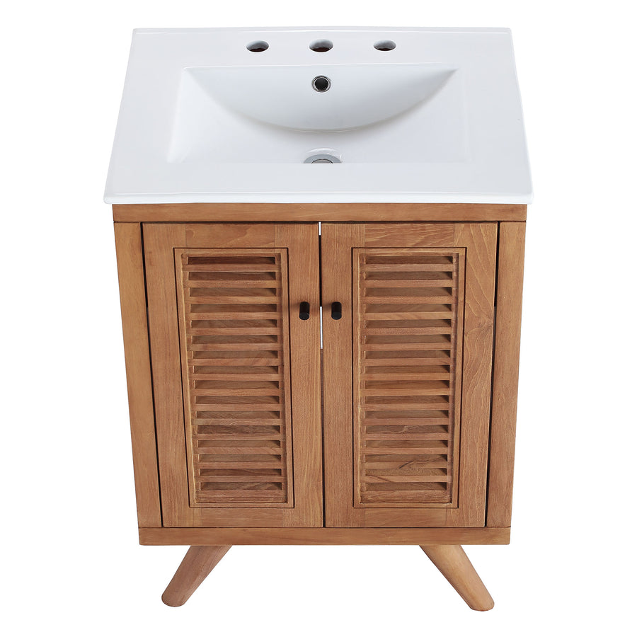 Veranda 24" Bathroom Vanity in Natural White