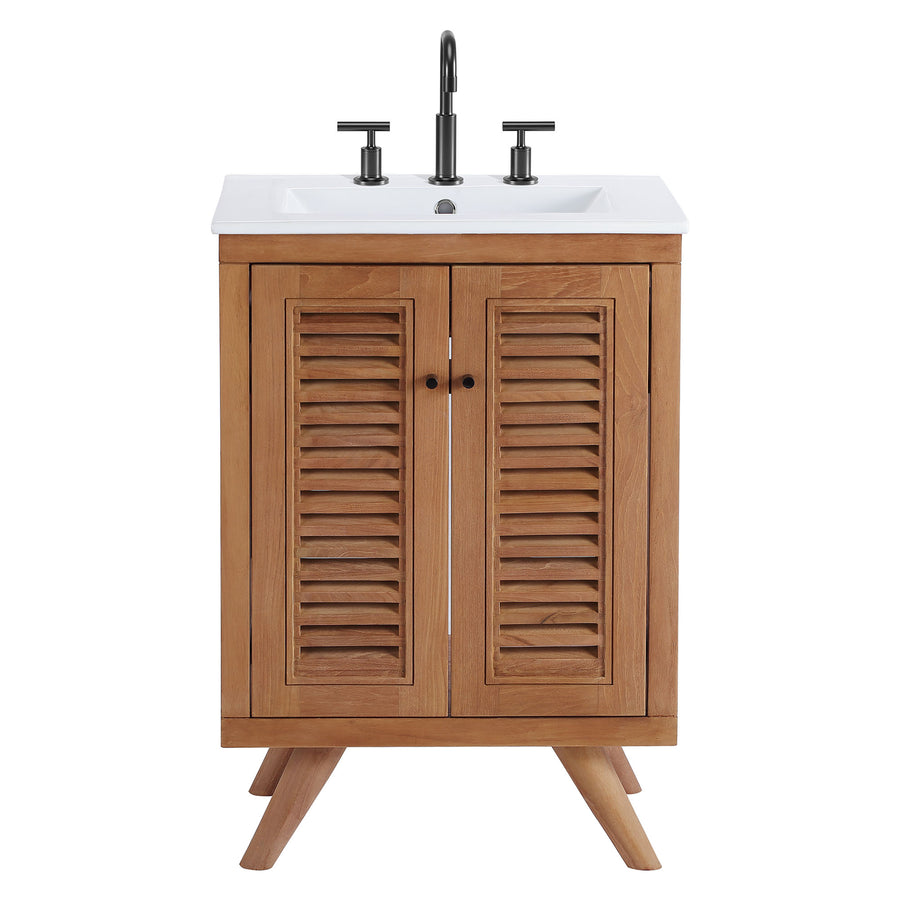 Veranda 24" Bathroom Vanity in Natural White