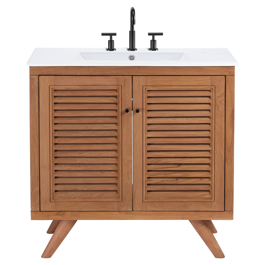 Veranda 36" Bathroom Vanity in Natural White