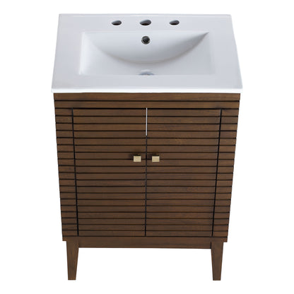 Ledger 24" Bathroom Vanity by Furniture For America
