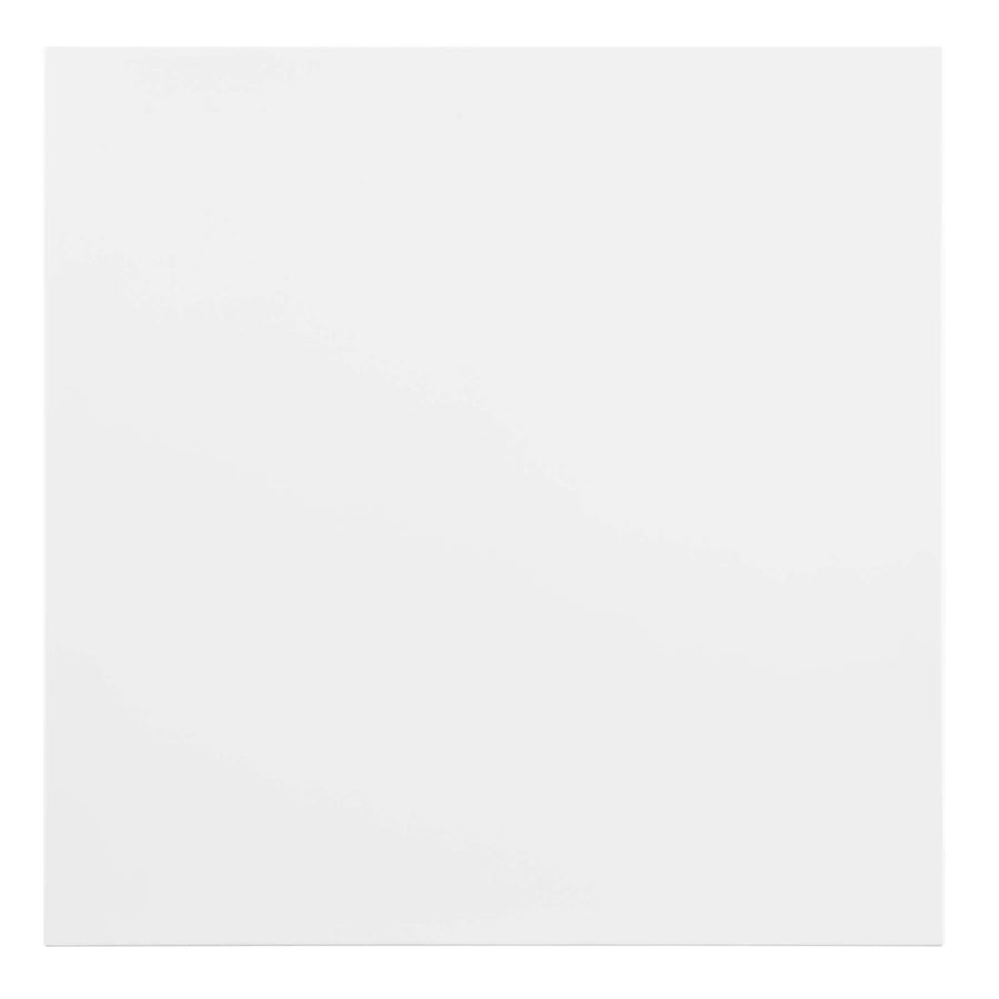 Larch 28" Square Dining Table in Gold White