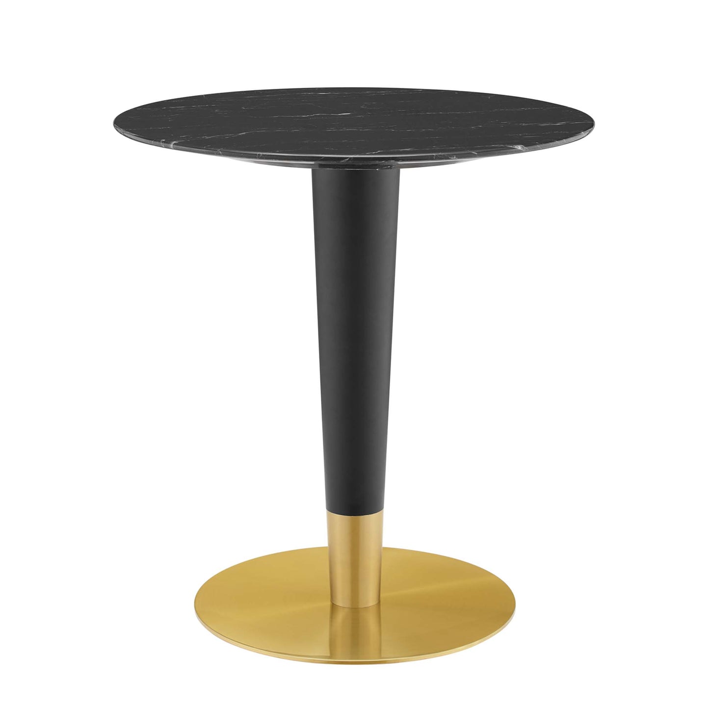 Zinque 28" Artificial Marble Dining Table by Furniture For America
