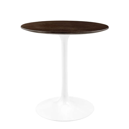 Lippa 28" Round Wood Dining Table by Furniture For America
