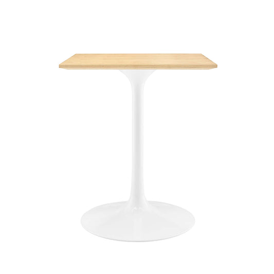 Lippa 24" Square Wood Dining Table by Furniture For America