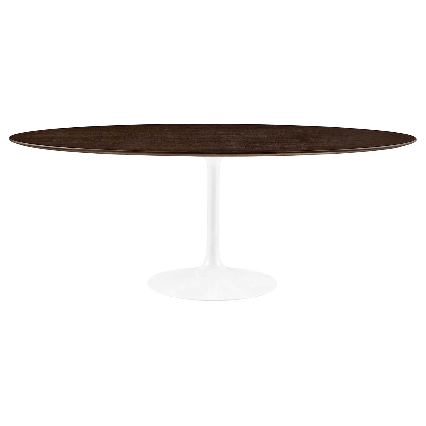 Lippa 78" Oval Wood Dining Table by Furniture For America