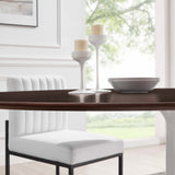 Lumen 78" Oval Wood Dining Table in White Cherry Walnut