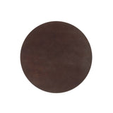 Lumen 28" Round Wood Bar Table in White Cherry Walnut