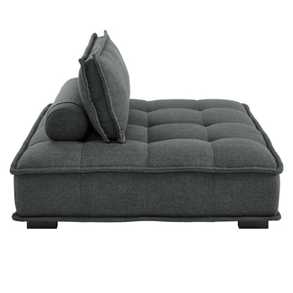 Saunter 4-Piece Tufted Fabric Fabric Sectional Sofa by Furniture for America