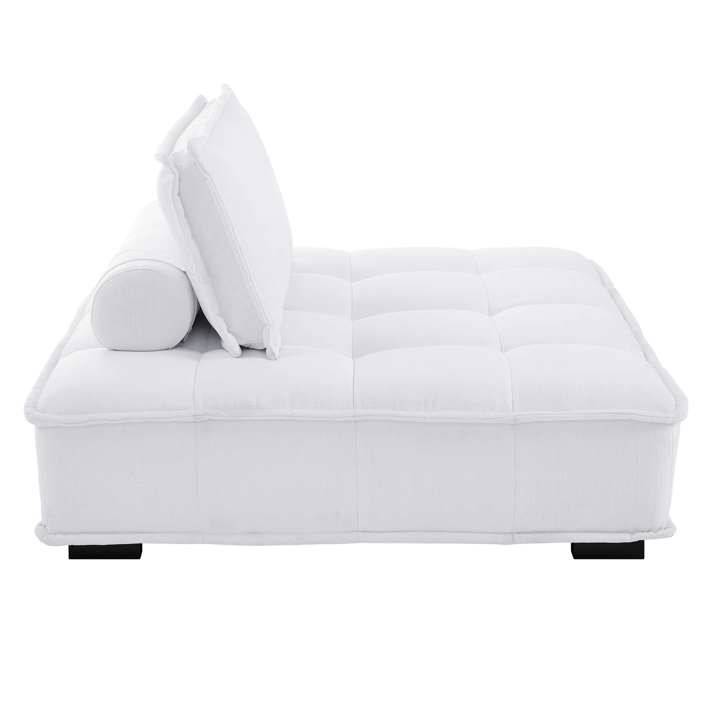 Saunter 4-Piece Tufted Fabric Fabric Sectional Sofa by Furniture for America