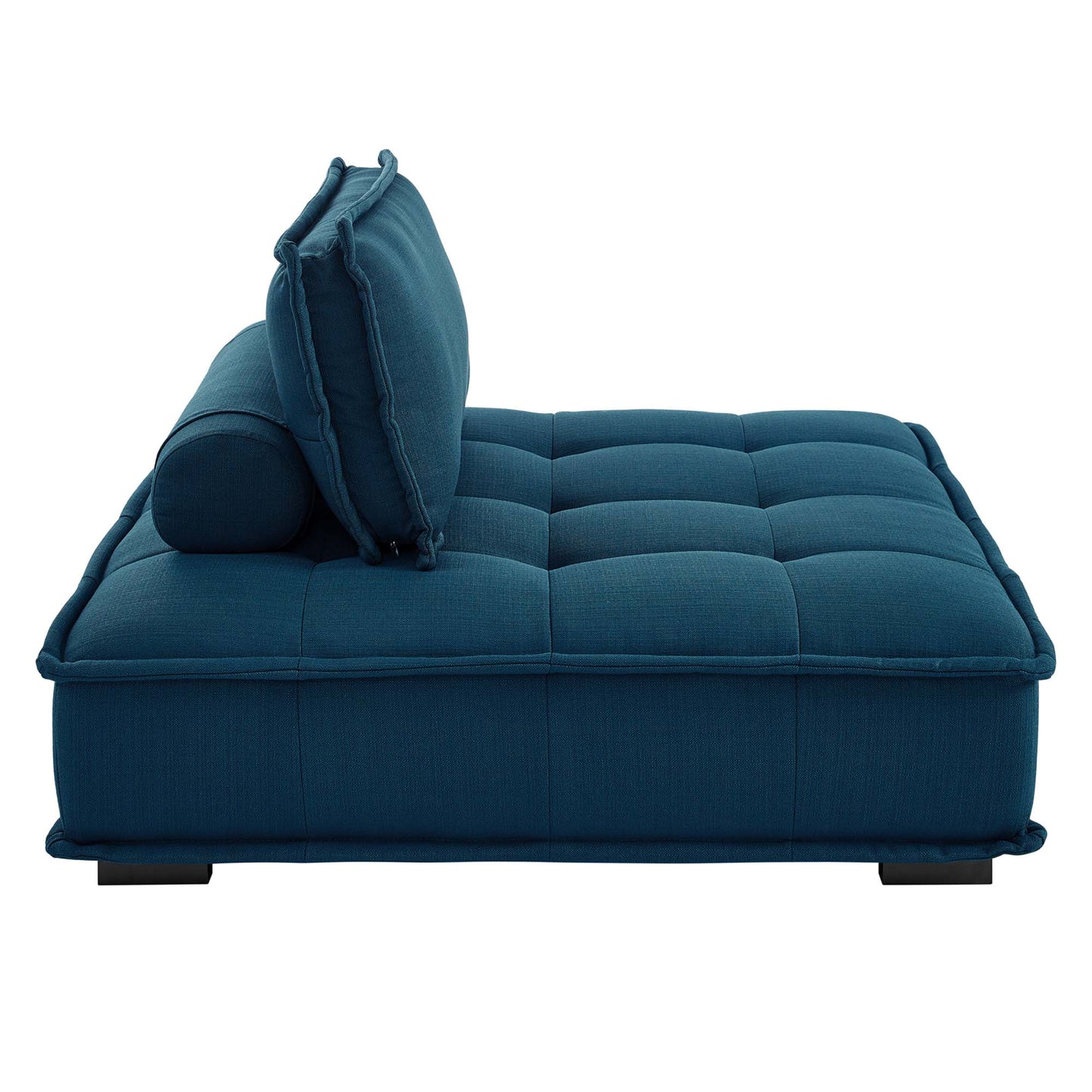 Saunter 5-Piece Tufted Fabric Fabric Sectional Sofa by Furniture for America