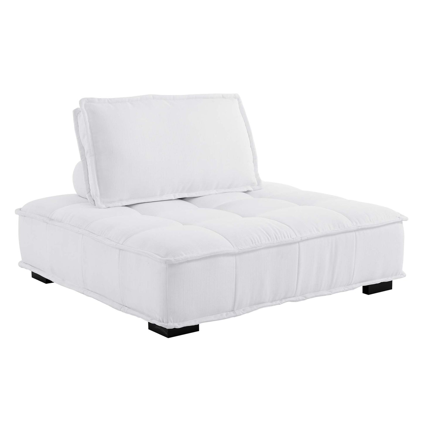 Saunter 5-Piece Tufted Fabric Fabric Sectional Sofa by Furniture for America
