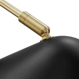 Stella 7" Swing Arm Wall Sconce in Black
