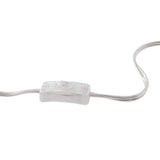 Stella 7" Swing Arm Wall Sconce in White