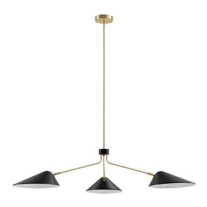 Journey 3-Light 14" Arm Pendant by Furniture for America