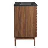 Vera 24" Bathroom Vanity in Walnut Black