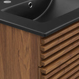 Vera 24" Bathroom Vanity in Walnut Black