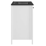Copal 24" Bathroom Vanity in White Black