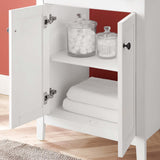 Copal 24" Bathroom Vanity in White Black