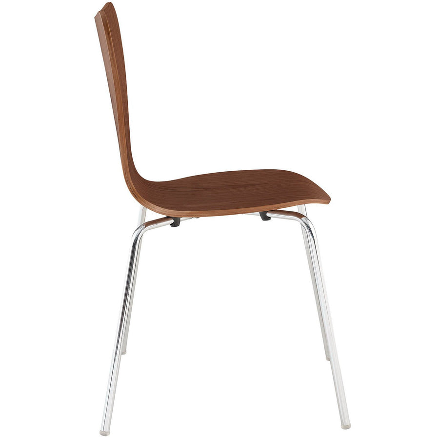 Delphi Dining Side Chair in Walnut