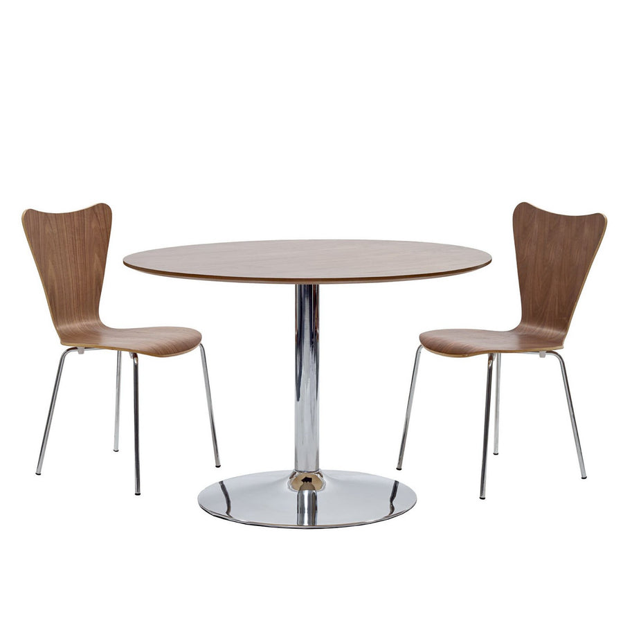 Delphi Dining Side Chair in Walnut
