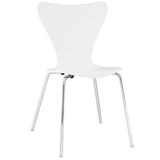 Delphi Dining Side Chair in White