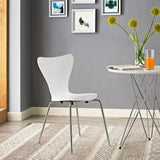 Delphi Dining Side Chair in White