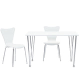 Delphi Dining Side Chair in White