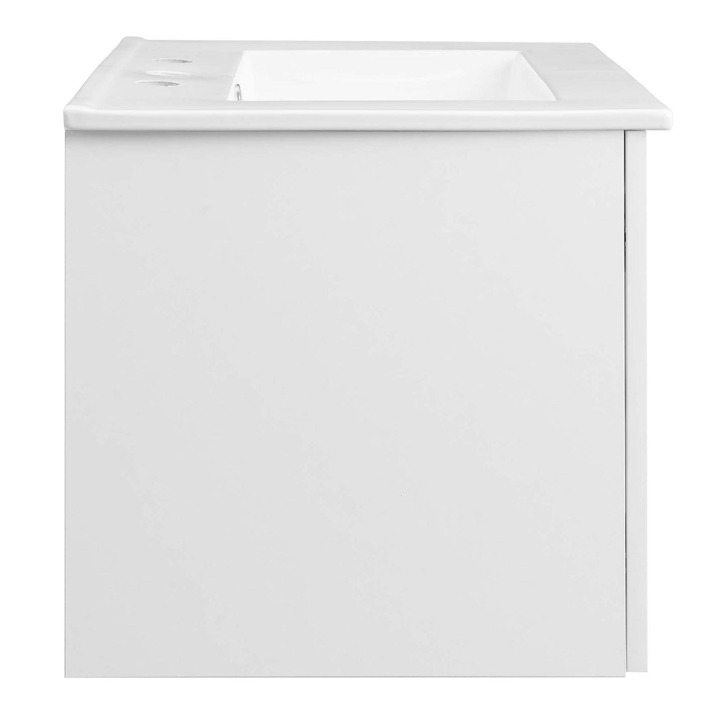 Maybelle 24" Wall-Mount Bathroom Vanity by Furniture For America