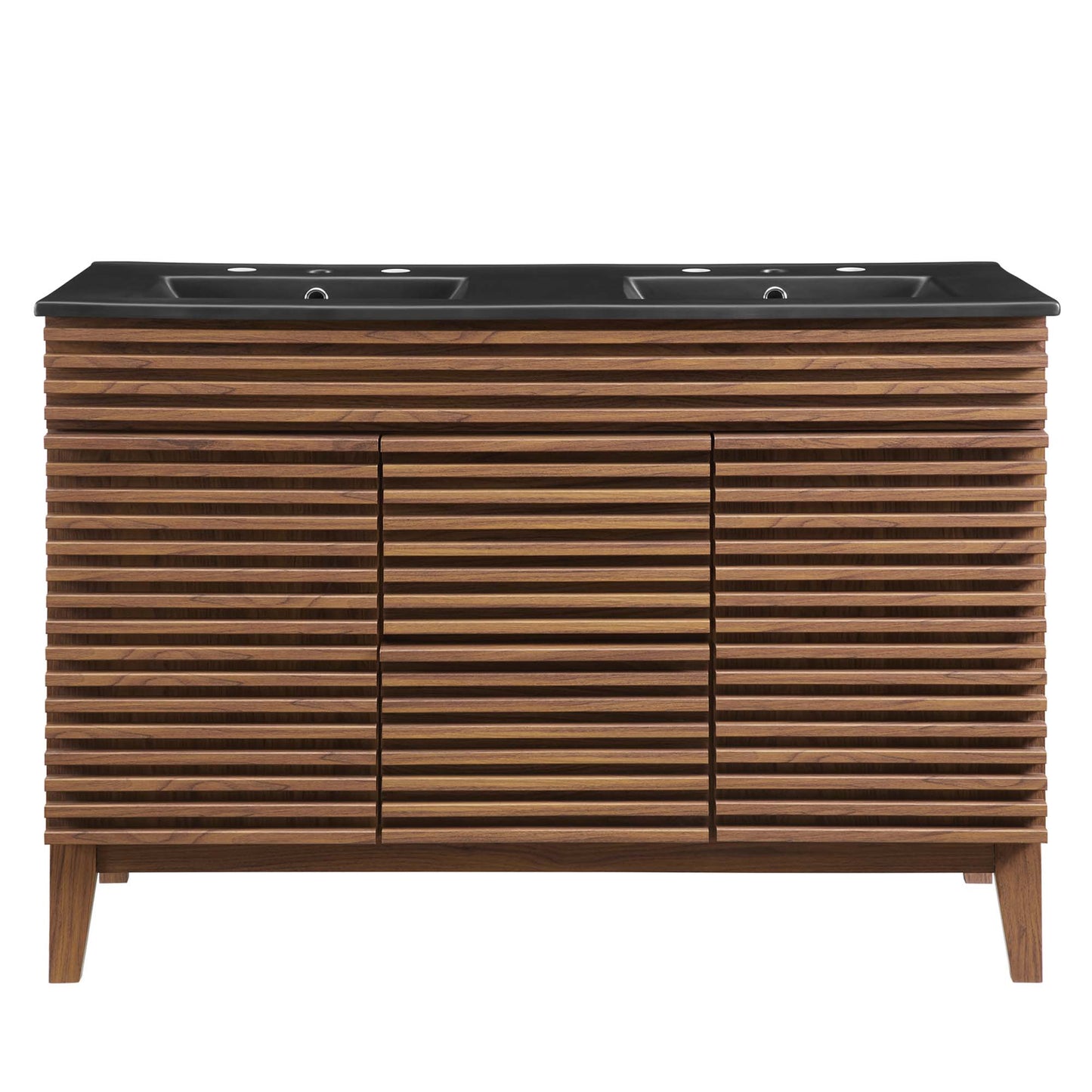 Render 48" Double Sink Bathroom Vanity by Furniture For America