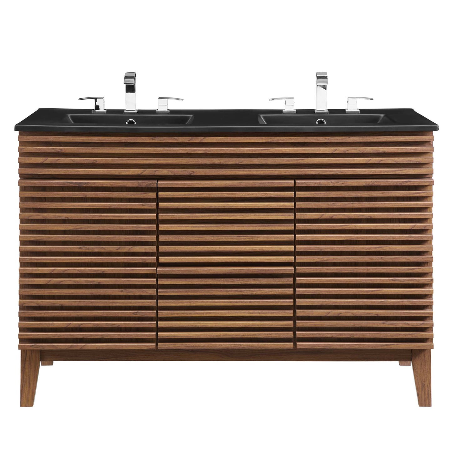 Render 48" Double Sink Bathroom Vanity by Furniture For America
