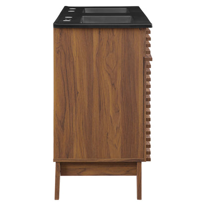 Render 48" Double Sink Bathroom Vanity by Furniture For America