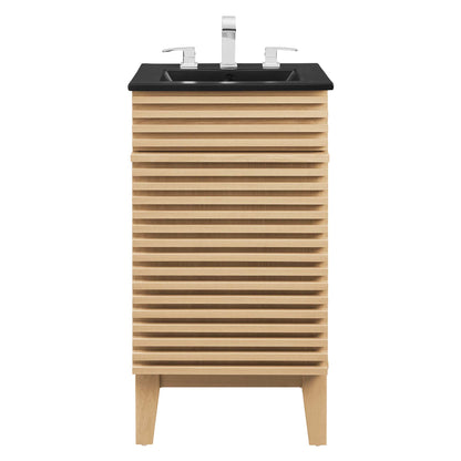 Render 18" Bathroom Vanity by Furniture For America
