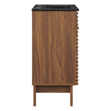 Vera 18" Bathroom Vanity in Walnut Black