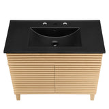 Vera 36" Bathroom Vanity in Oak Black