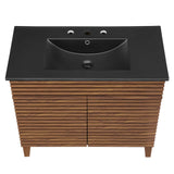 Vera 36" Bathroom Vanity in Walnut Black