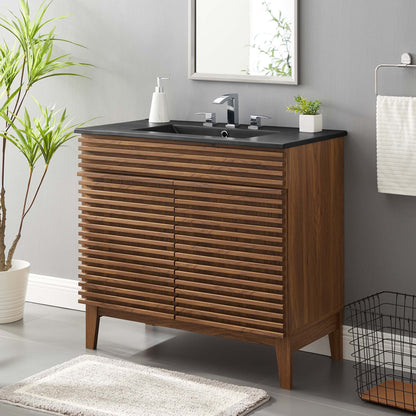Render 36" Bathroom Vanity by Furniture For America