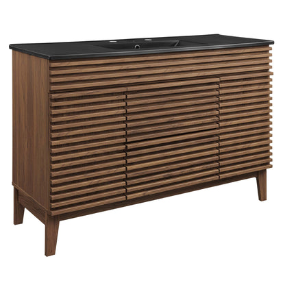 Render 48" Single Sink Bathroom Vanity by Furniture For America