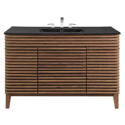 Render 48" Single Sink Bathroom Vanity by Furniture For America