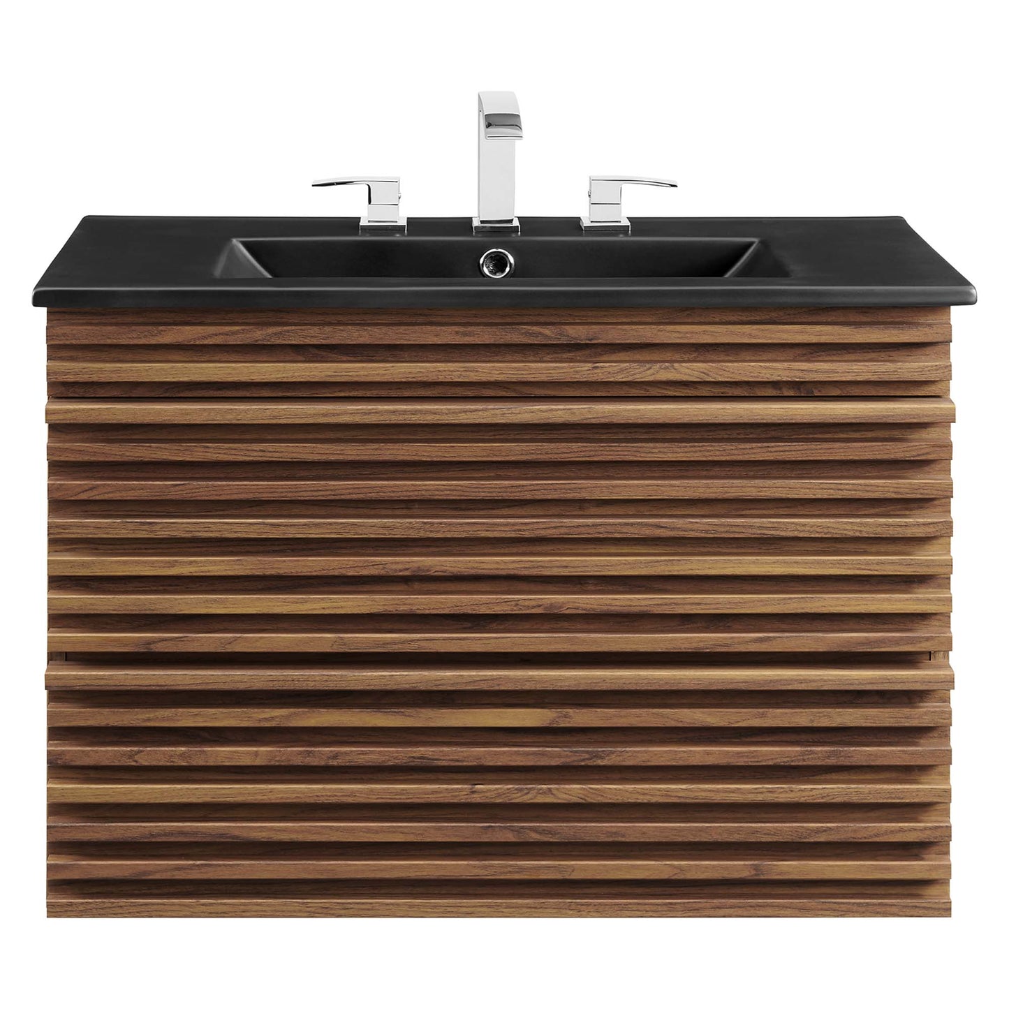 Render 30" Wall-Mount Bathroom Vanity by Furniture For America